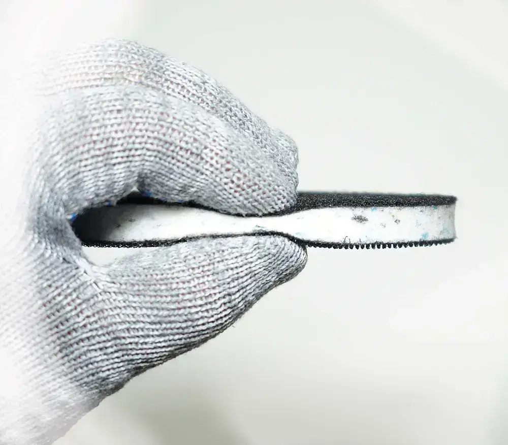 Мягкая подложка, защитная для шлифовальной машинки 125мм, шлифмашинки, проставка, толщиной 12мм на липучке в количестве 2 шт.