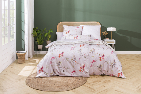 Постельное белье 1.5 спальное Estella Paulin 620 розовое