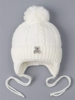 Шапка вязаная демисезонная для детей