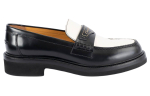 DIOR Boy Leather Loafers Women"s Black White