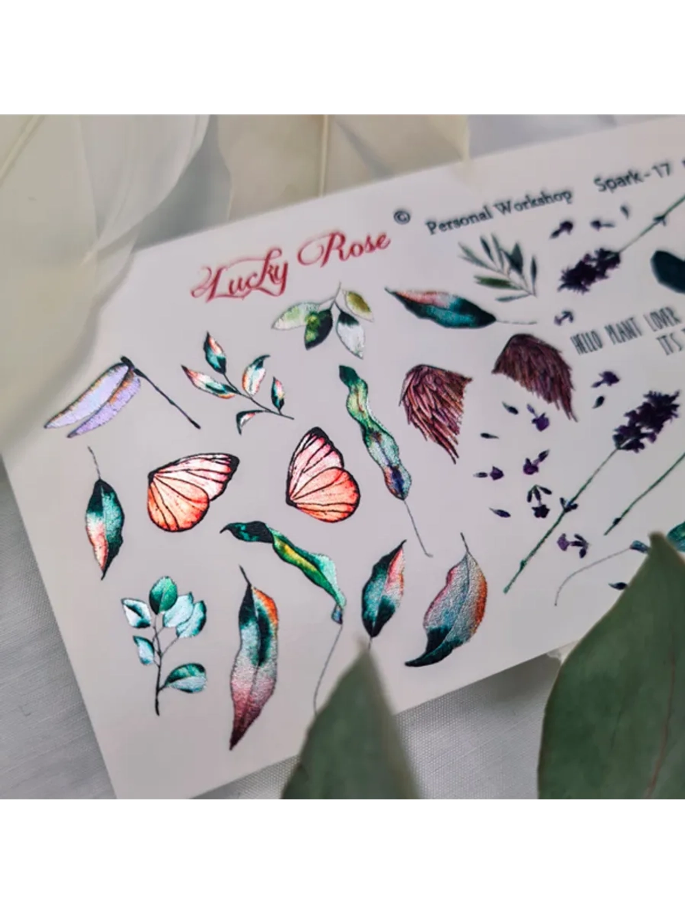 Набор слайдеры 2шт Lucky Rose. Spark 015, 017