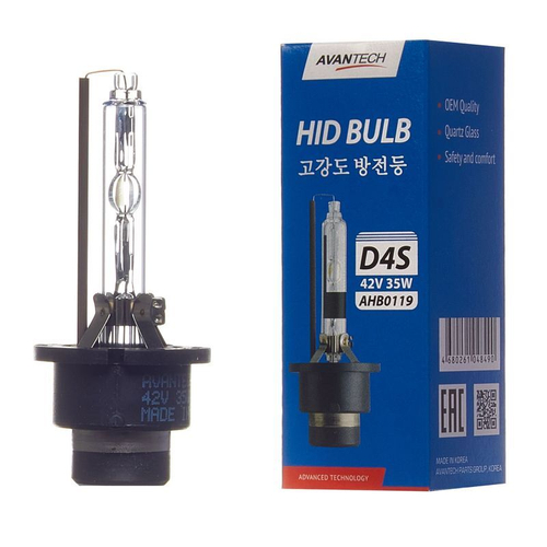 Лампа ксеноновая Avantech D4S 4300K AHB0119