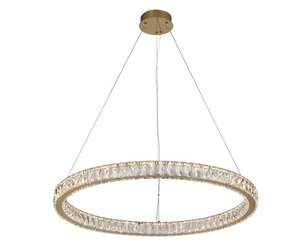 Подвесная светодиодная люстра Newport Krista 8580/80 C gold, М0071284