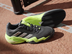 Мужские кроссовки теннисные Adidas Barricade 13 M Clay - черный