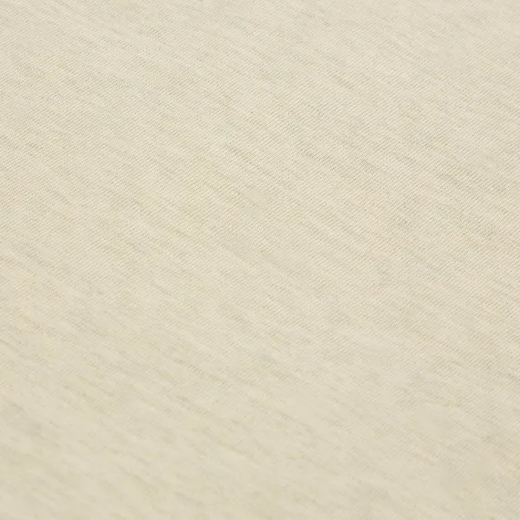 Простыня на резинке из хлопкового трикотажа серо-бежевого цвета из коллекции essential