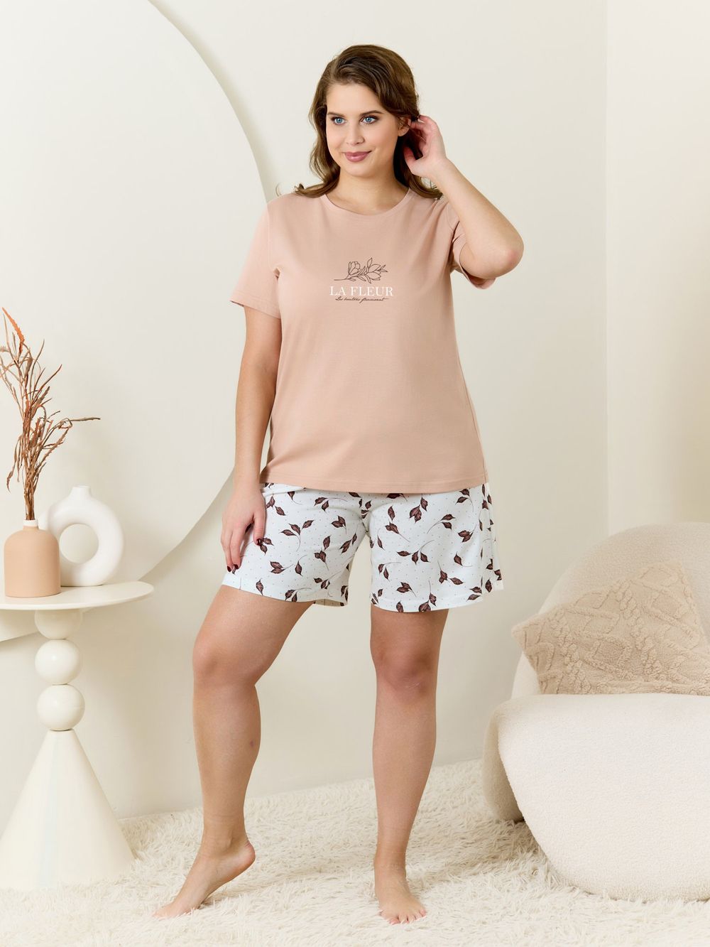 Пижама Рельеф-3 Виотекс БЕЖЕВЫЙ