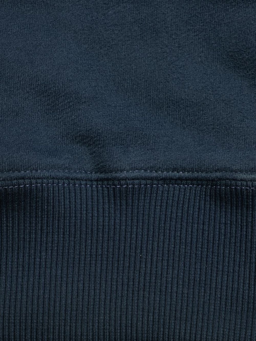 Толстовка Hardlunch x Ostem темно-синяя