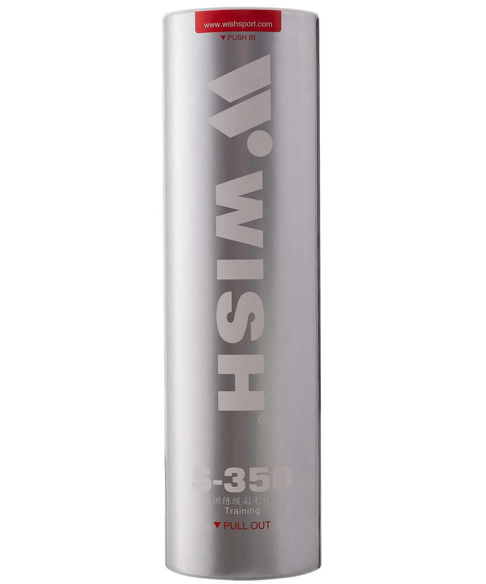 Набор воланов для бадминтона S-350, пластик, 6 штук