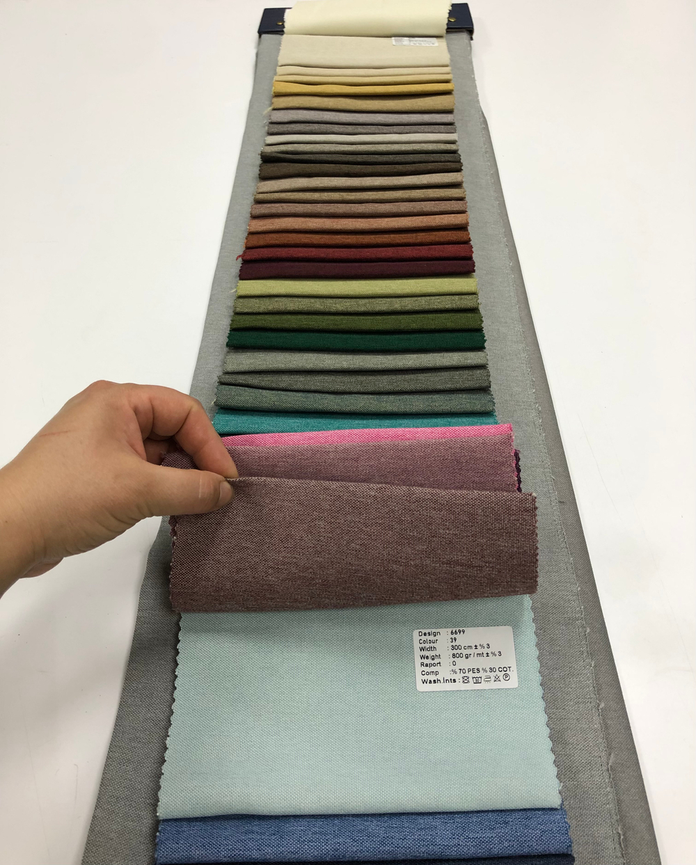 Портьерная ткань лен Megara арт. 6699