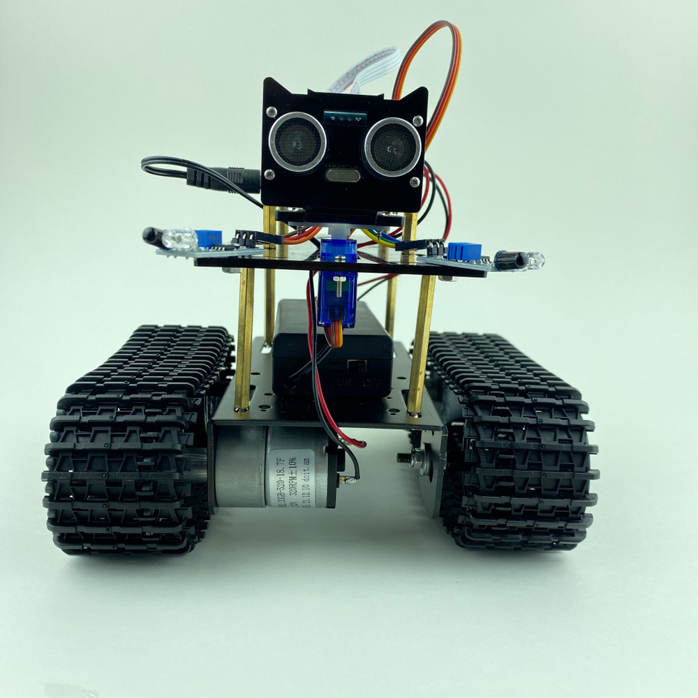 Набор для моделирования гусеничного танка на Ардуино (Tank kit arduino)