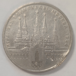 1 рубль 1978 года Олимпиада-80 (Московский Кремль). Есть забоина на гурте  ХF-
