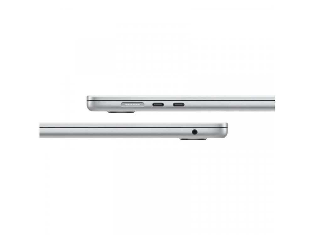Ноутбук Apple MacBook Air 15 2025 M4 (15.3/2880x1864/16GB/256GB SSD/Apple graphics 10-core) Silver (MW1G3)