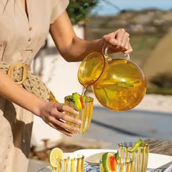 Кувшин dolcevita, balloon, 2 л, янтарь