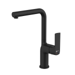 СМЕСИТЕЛЬ ДЛЯ КУХНИ С ВЫСОКИМ ПОВОРОТНЫМ ИЗЛИВОМ ЧЕРНЫЙ LM7205BL URSUS