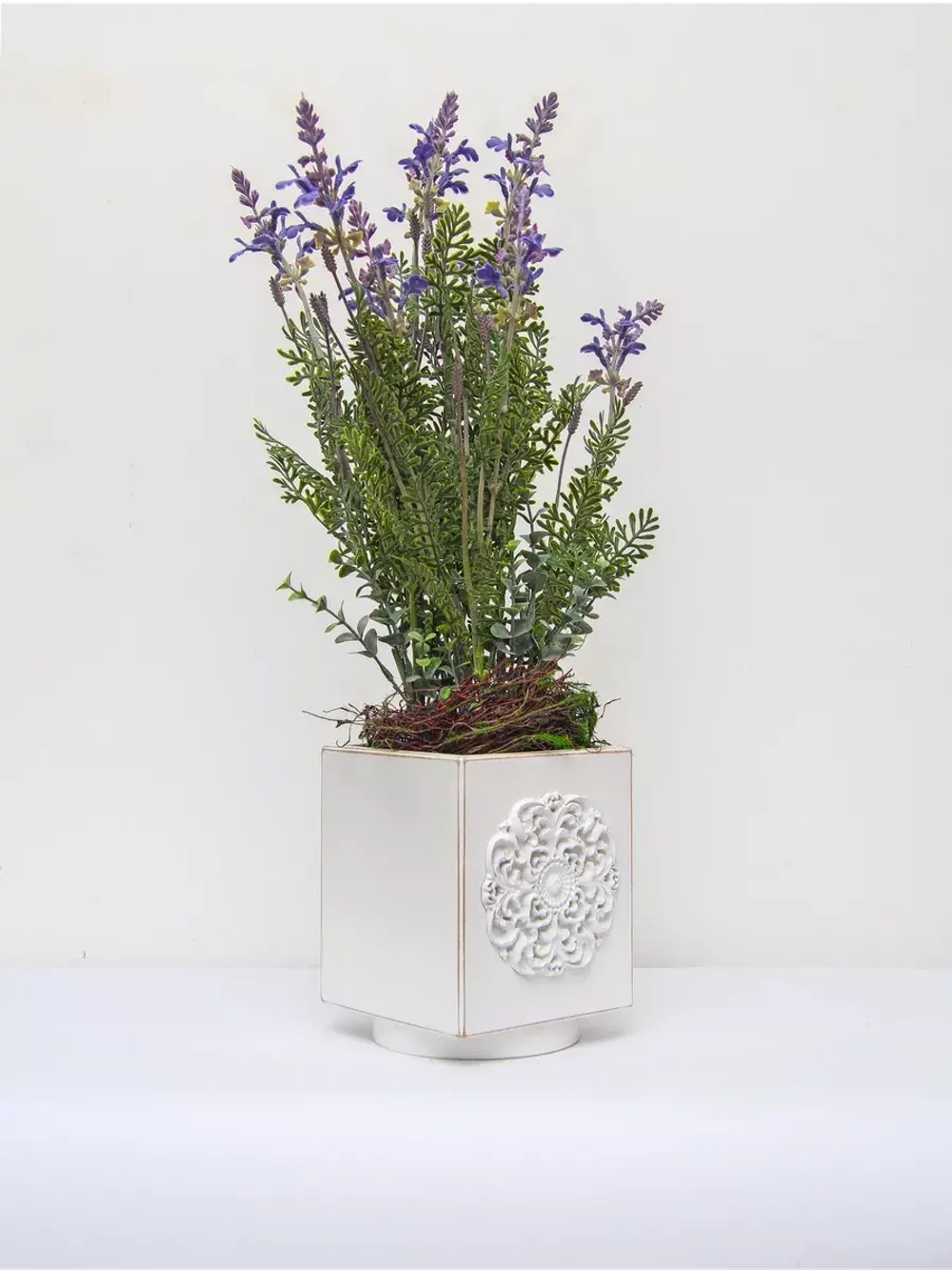 Искусственные цветы для декора в кашпо