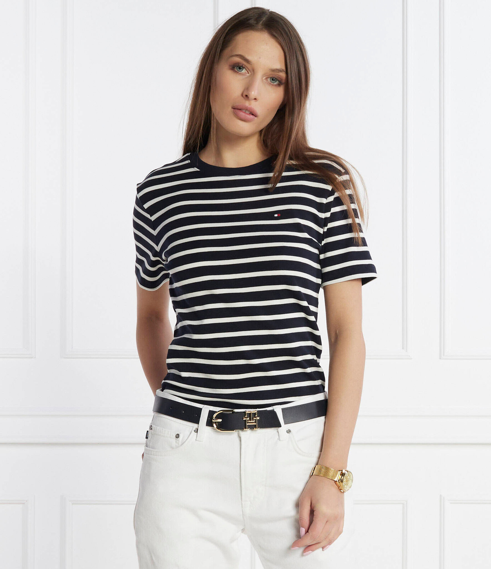 Футболка Tommy Hilfiger - черный(WW0WW40587)