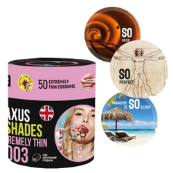 MAXUS Презервативы SO MUCH SEX 003 (50 шт) Экстремально тонкие
