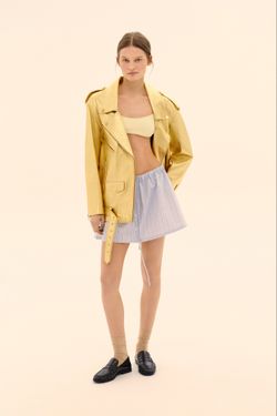 Юбка хлопковая (Матч-поинт), голубая