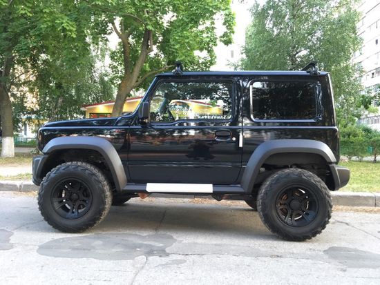 Suzuki Jimny JB74 лифт 2" и бодилифт 5 см