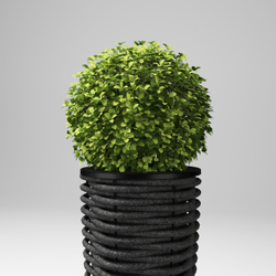 Вазон высокий