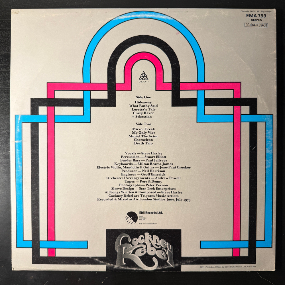 Cockney Rebel - The Human Menagerie (Англия 1973г.)