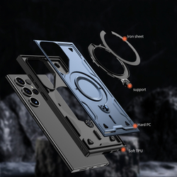 Чехол Magneto Case с кольцом для Samsung Galaxy S22 Ultra