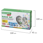 Набор для создания бижутерии и украшений BEADS SET РУСАЛКИ, 188 элементов
