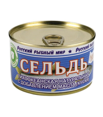 Сельдь Рыбный Мир 250г ключ