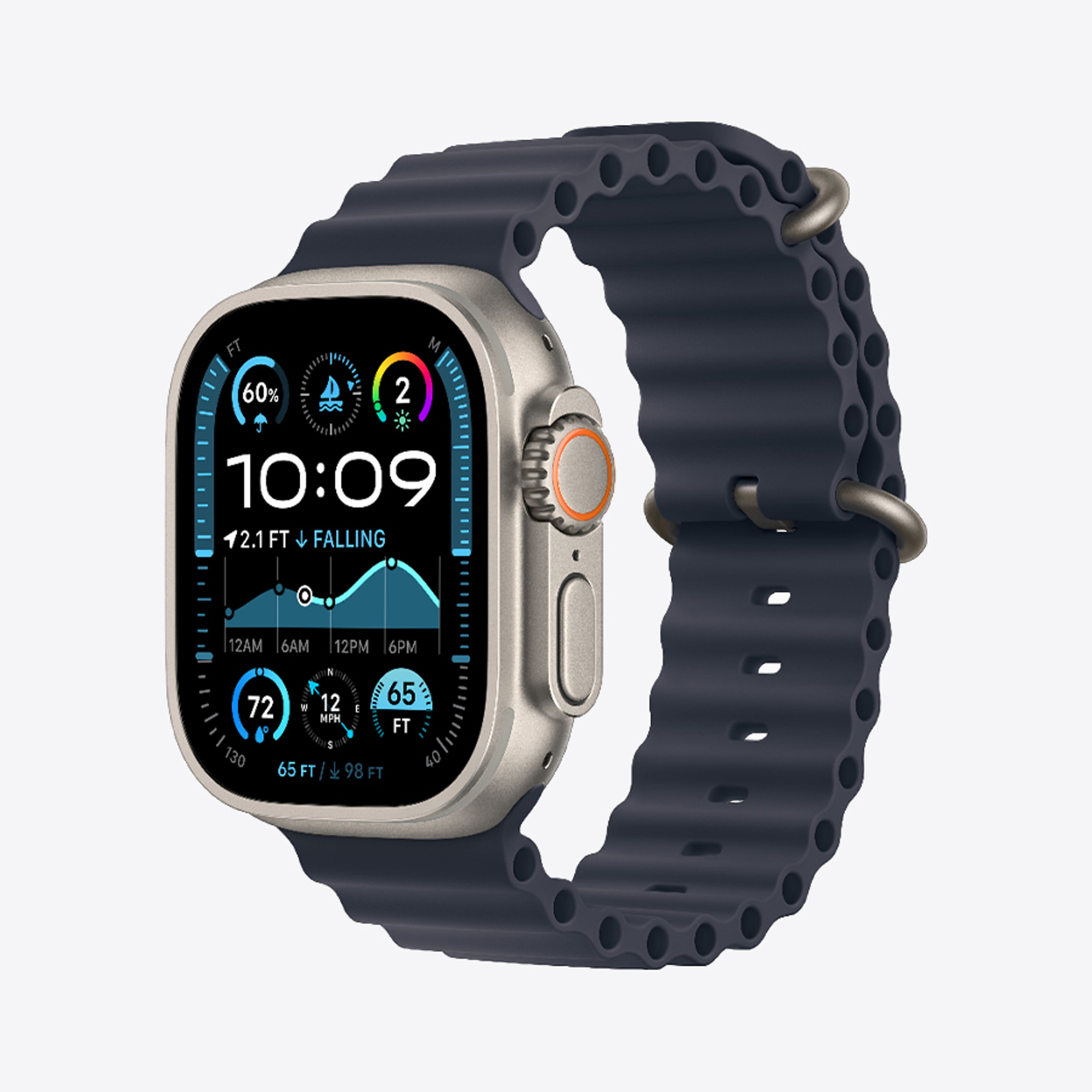 Apple Watch Ultra 2 with Ocean Band