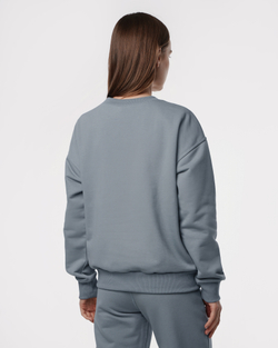 Объемный классический свитшот