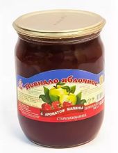 Белорусские повидло яблочное с ароматом малины 600 г. Ляховичи - купить с доставкой по Москве и всей России