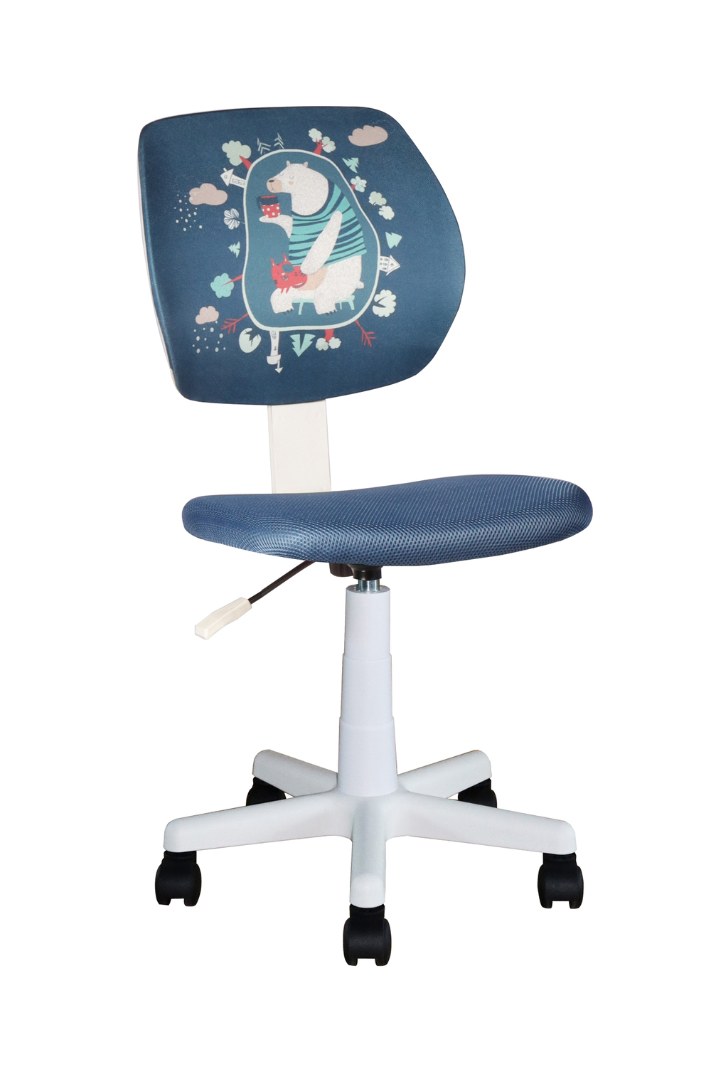 Кресло ЛОЛО Bear пластик белый