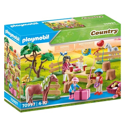 Playmobil - День рождения на пони-ферме 70997 / артикул   70997  / GTIN 4008789709974