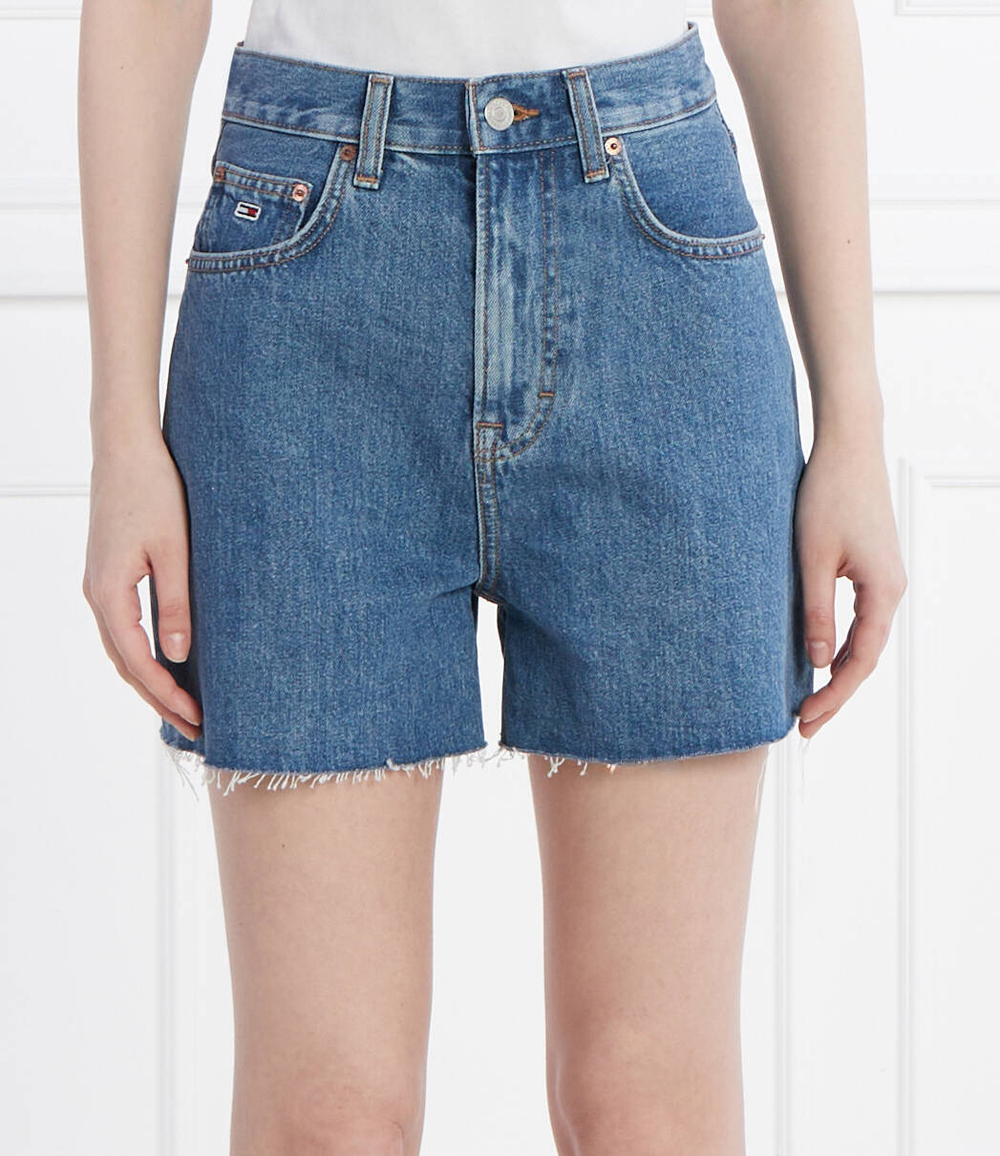 Джинсовые шорты BH0034 Tommy Jeans - голубой(DW0DW17646)