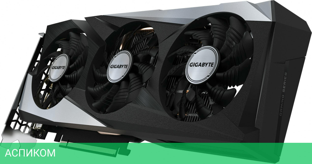 Видеокарта GigaByte A380 GAMING OC 6GB (GV-IA380GAMING OC-6GD)