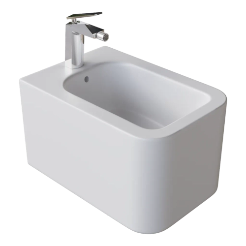 Биде подвесное Boheme Mane 970-BDT-MW, белый матовый