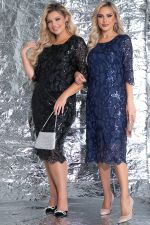 Платье "Объятия ночи" (блэк) П7573 LT Collection