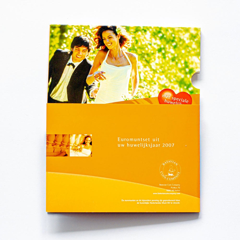 Netherlands 2007 Wedding Coin Set