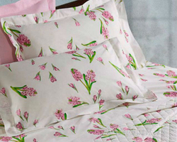 Постельное белье 2 спальное Mirabello Primi Fiori розовое