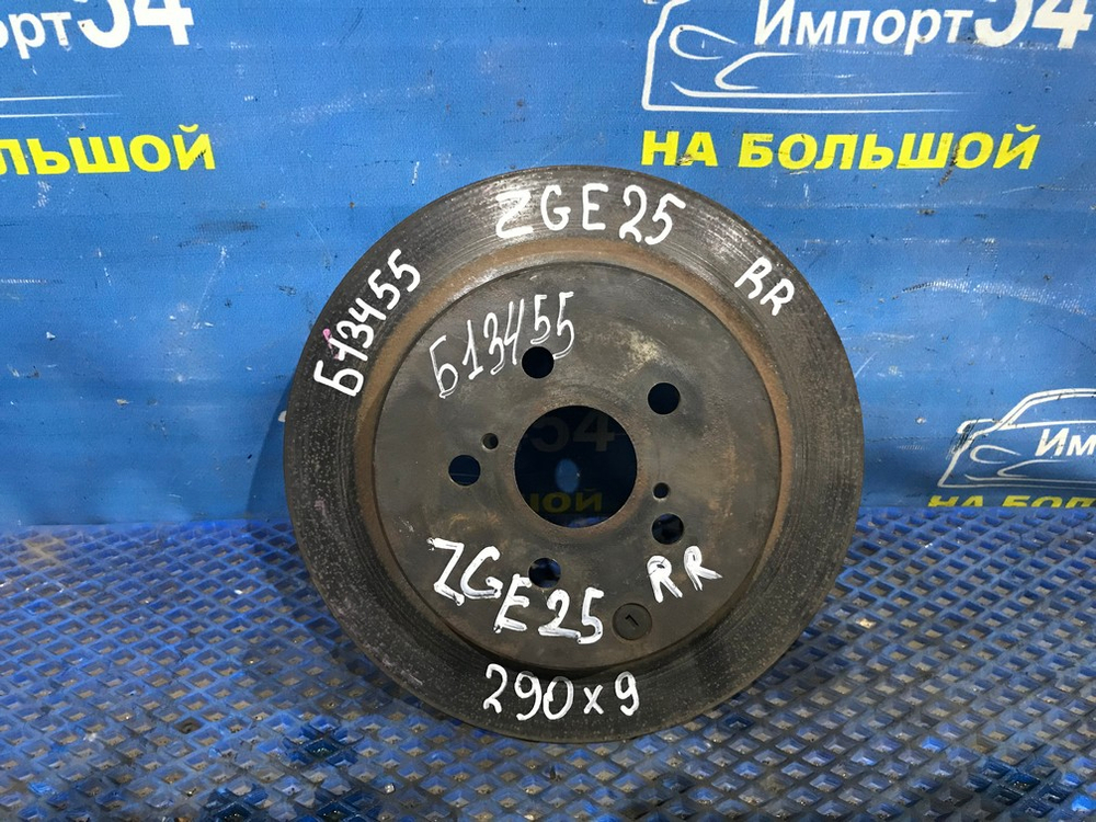 Диск тормозной задний TOYOTA WISH 2009-2012