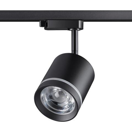 358801 PORT NT21 236 черный Светильник трековый однофазный трехжильный IP20 LED 15W 1300Лм 4000K 85-265V ARUM