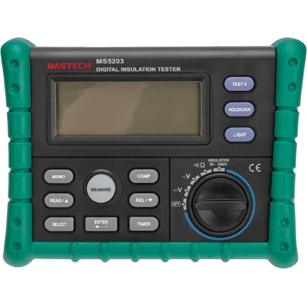 Mastech (13-1347) Измеритель сопротивления изоляции (мегаомметр) MS5203 (1.0 кВ)