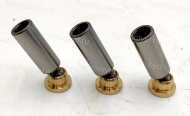 A10VSO18 PISTON SHOE 9pcs - Комплект поршней с подпятниками 12,5x44.6 для насоса A10VSO18 /31 (ОДИН КОМПЛЕКТ = 9 ШТ.)