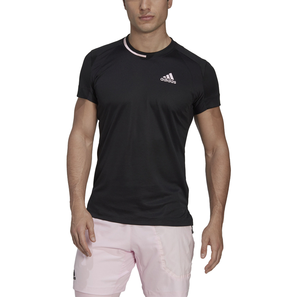 Мужское теннисное поло adidas US Series T-Shirt Men - Black