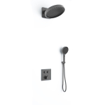 Душевой комплект Инспаер (Inspire) VSFW-421I3GM встраиваемый, двухрежимный, вороненая сталь