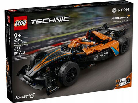 Конструктор LEGO Technic - Гоночный автомобиль Формулы E NEOM McLaren - Макларен - Лего Техник 42169