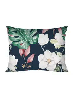 Постельное белье Полисатин Мечта "Цветочная феерия" 1,5-сп Наволочка 50х70 см 1 шт Простынь на резинке 90x200 смПододеяльник 145x215 см