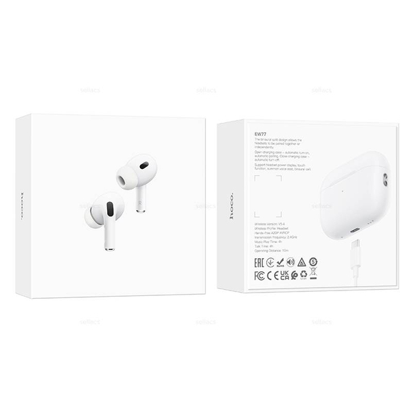 Беспроводные наушники Hoco EW77 (white) (Краснодар склад)