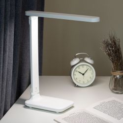 Настольный светильник ЭРА NLED-495-5W-W светодиодный аккумуляторный белый