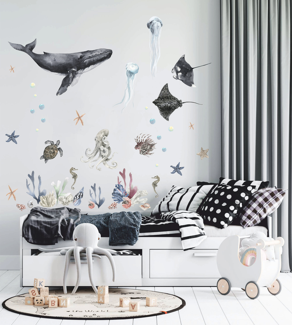 Стикеры ПОДВОДНЫЙ МИР